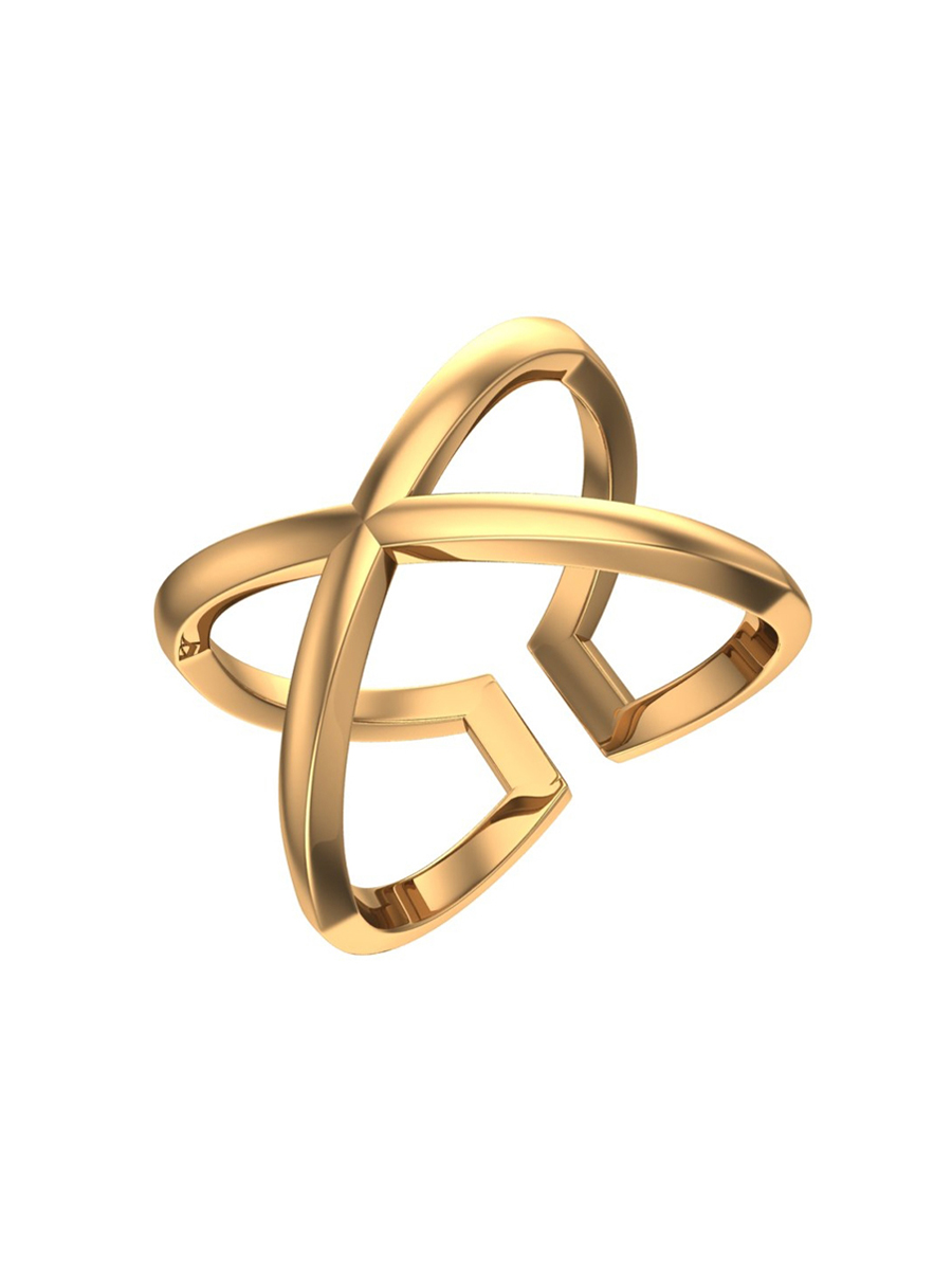 Кольцо золотое 585 на фалангу  | 0101582-00240