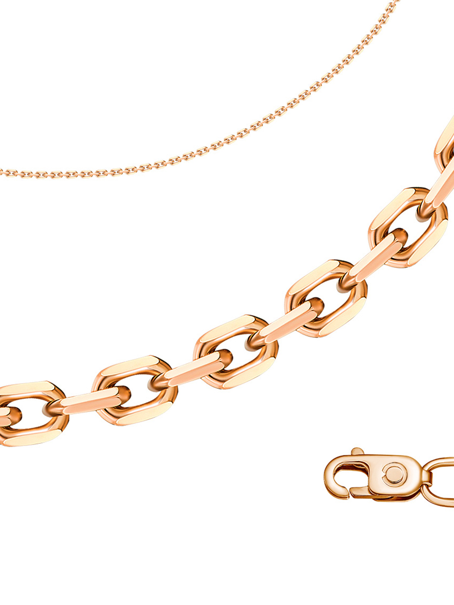 Цепь золотая 585 якорное плетение  | 0090034-00240