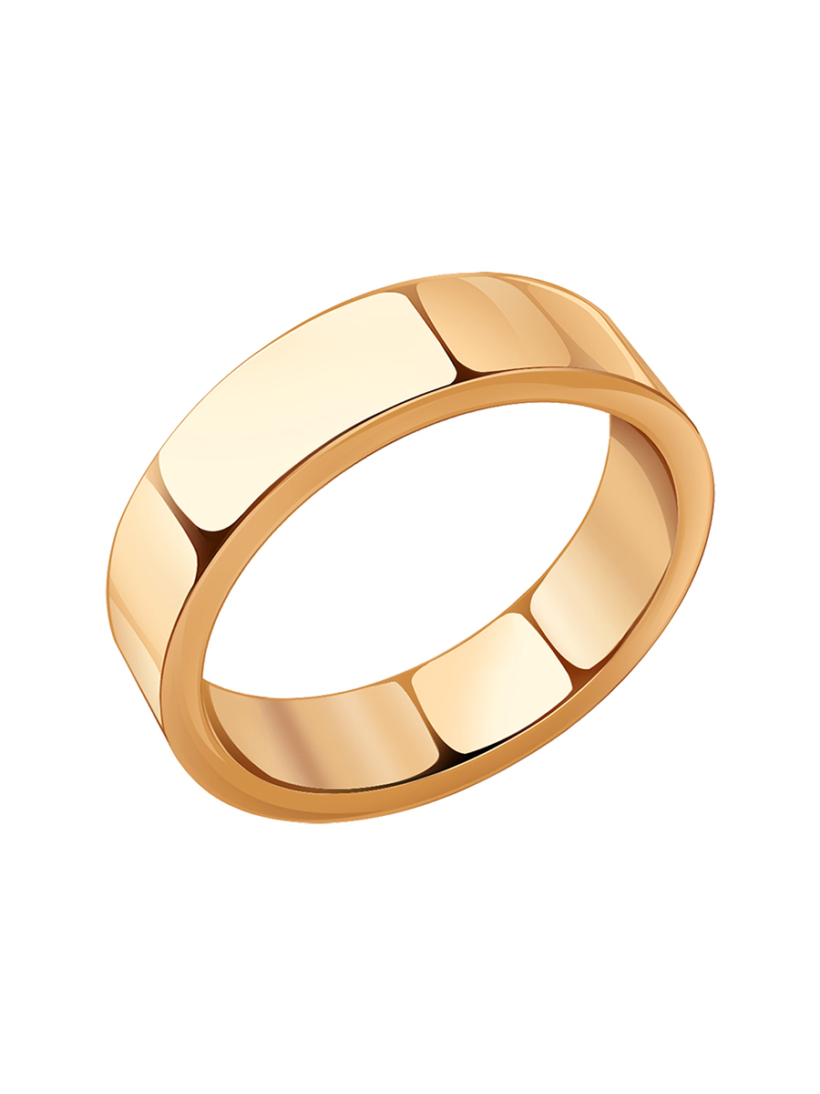 Кольцо обручальное золотое 585 без камней 5 мм | 1000902-00240