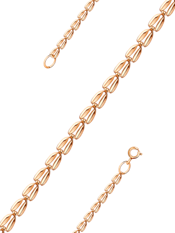 Браслет золотой 585 пробы 4 мм