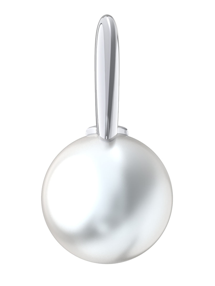 Подвеска серебряная 925 с белым жемчугом | 4101598-03675