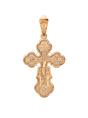 Крест православный 925 золочение 