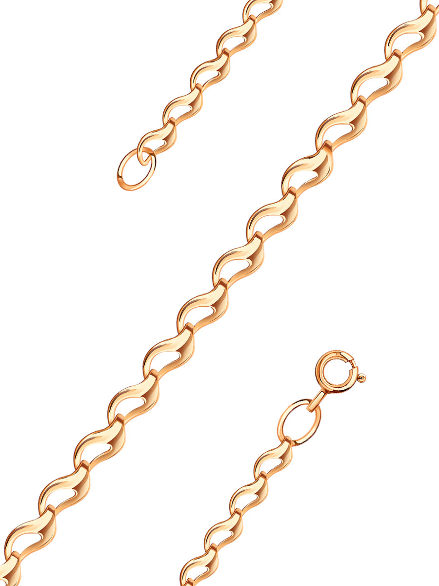 Цепь золотая 585  3,8 мм | 0030014-00246