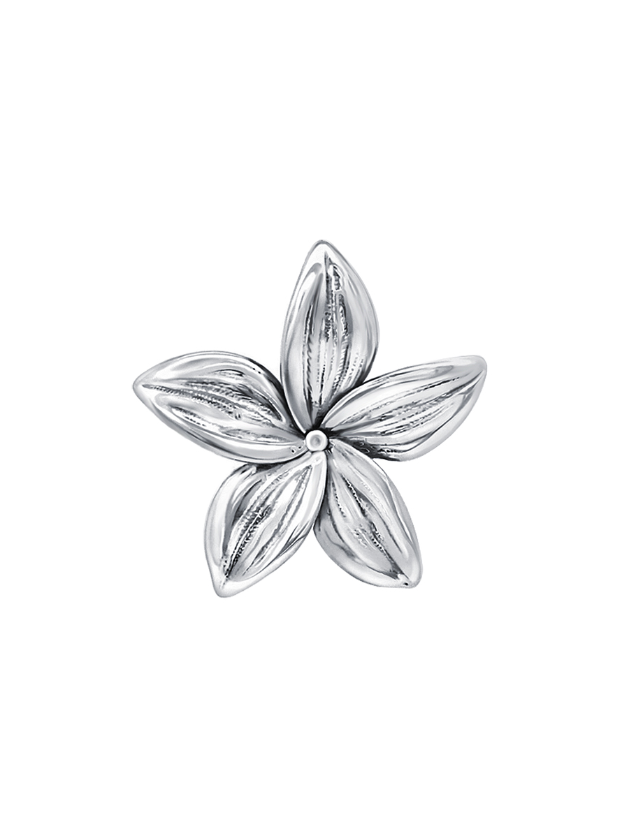 Подвеска цветок серебряная 925  | 4101796Л00245