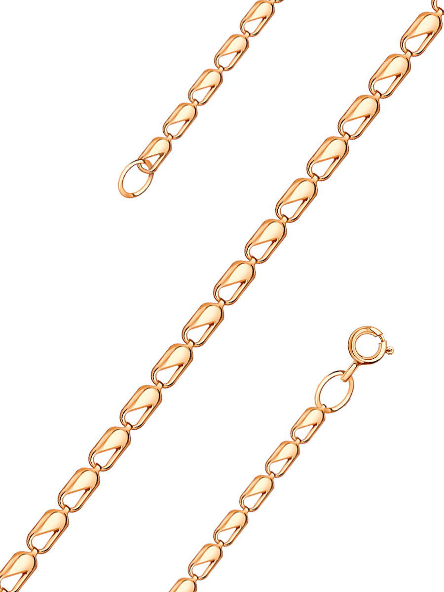 Браслет золотой 585 пробы 3 мм | 0710009-00240