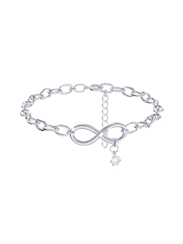 Браслет серебряный женский на руку 925 бесконечность 