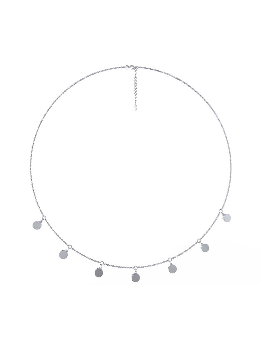 Колье из серебра 925 с монетками | 0320381-00245