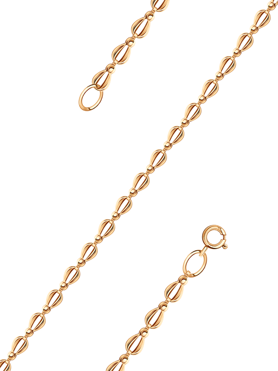 Браслет золотой 585 пробы 4 мм | 0710802-00240