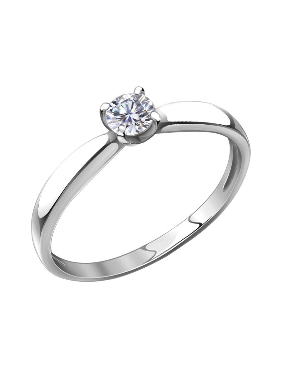 Кольцо из серебра 925 с фианитом | 0101573-00775