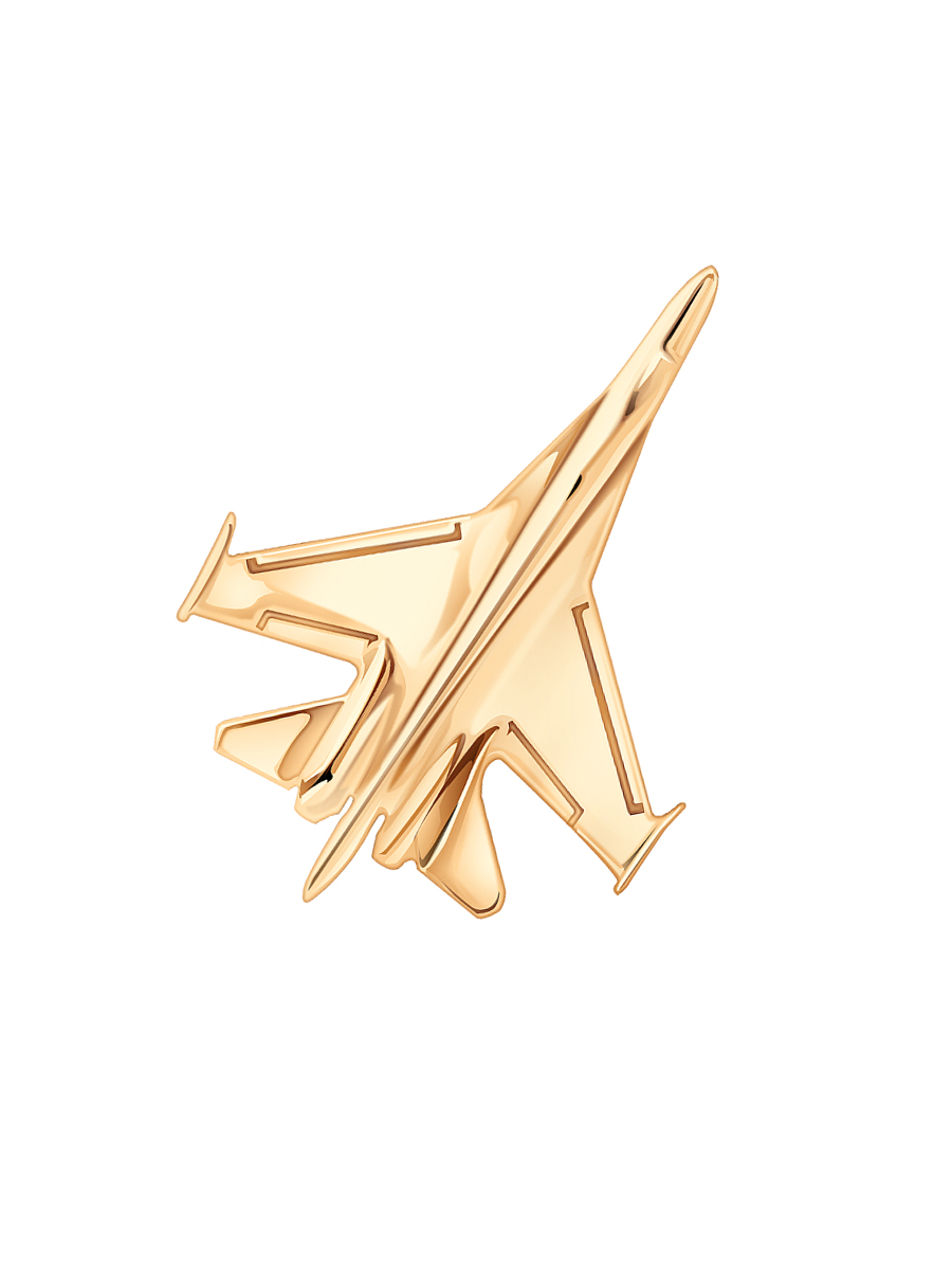 Значок сувенирный самолет СУ-35 | 7800041-1024