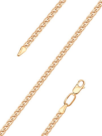 Браслет золотой 585 плетения Бисмарк 2,5 мм 