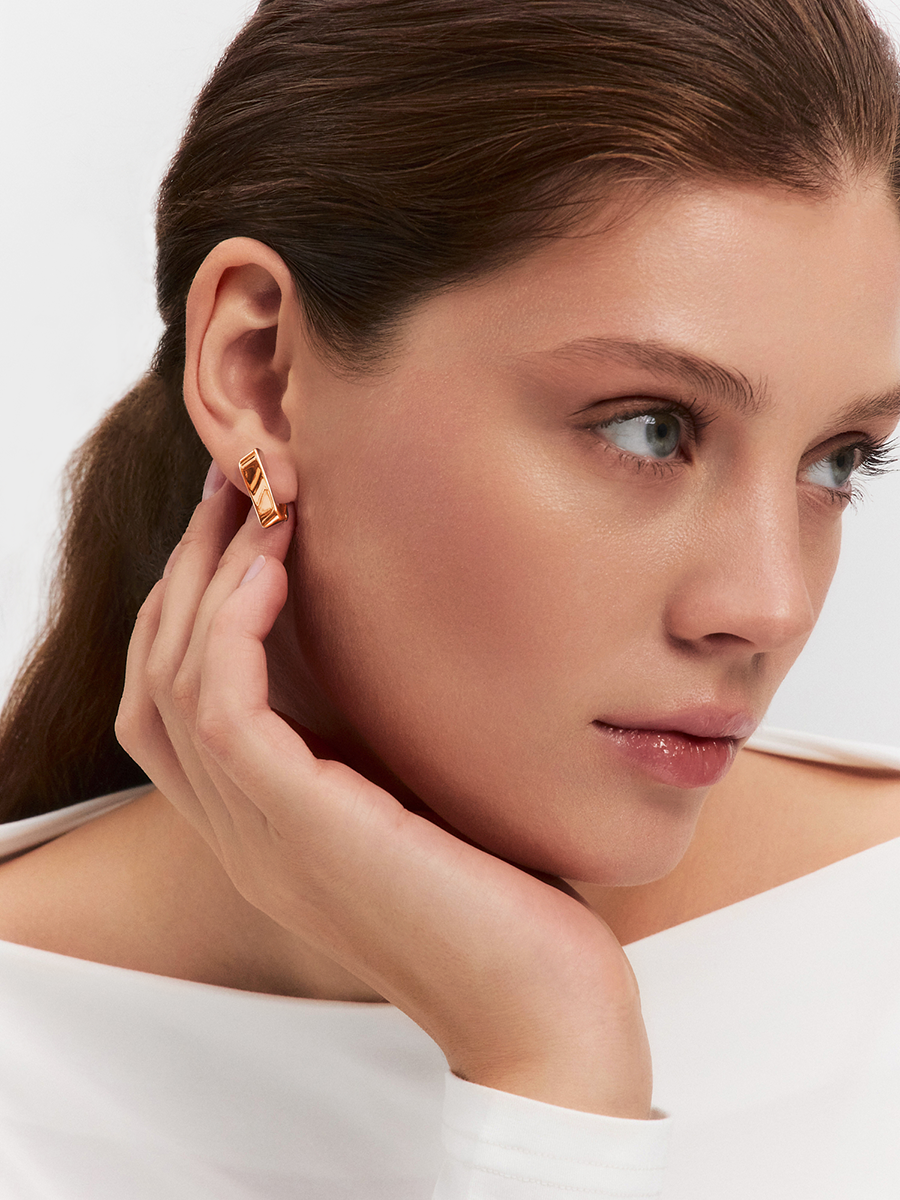 Серьги золотые 585 без камней  | 0202274Л00240