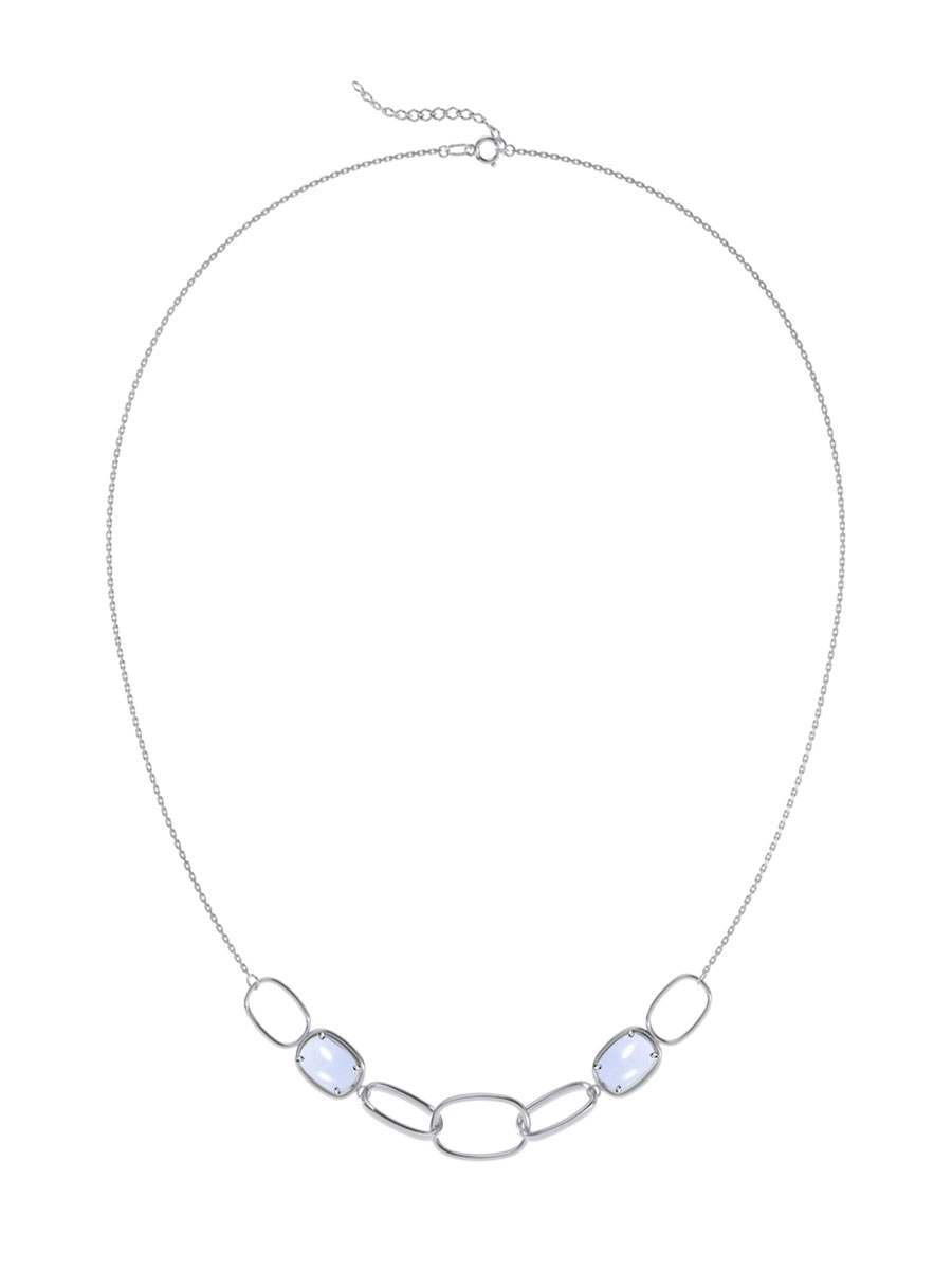 Колье из серебра 925 с кварцем | 3121350-05185