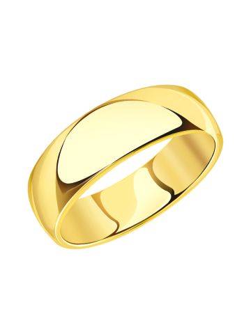 Кольцо обручальное золотое 585 без камней 7 мм