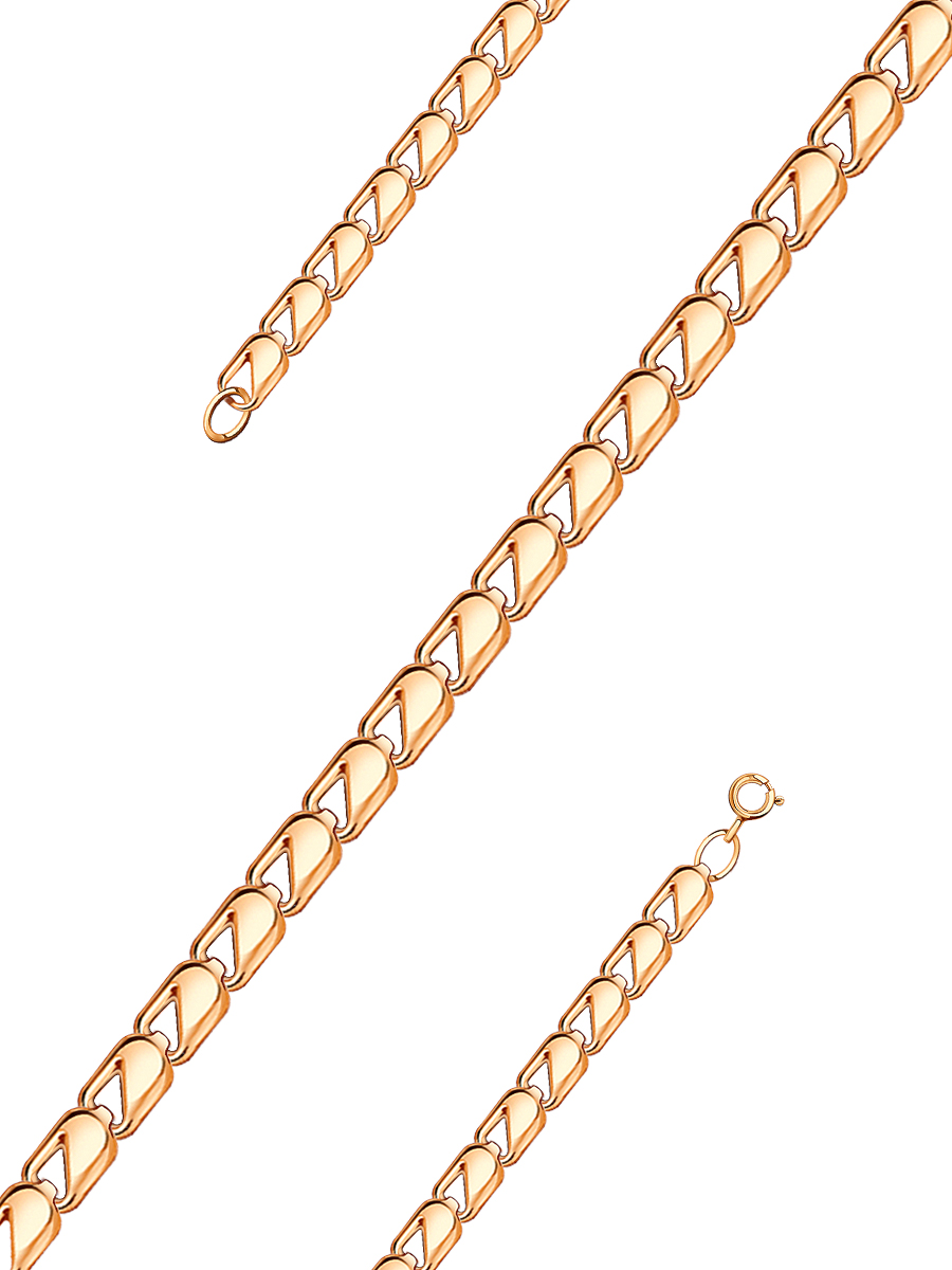 Цепь золотая 585  4,5 мм | 0010010-00240