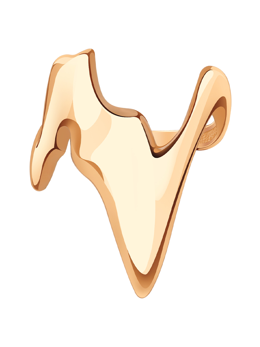 Кольцо золотое 585 без камней  | 0101771-00240