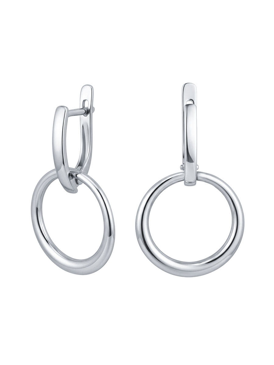 Серьги серебряные 925  | 0222398-00245