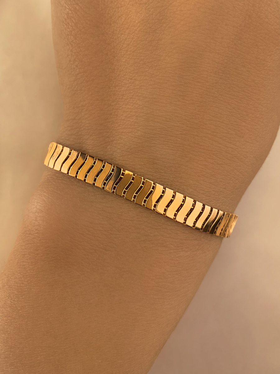 Браслет золотой 585 пробы 5 мм | 0700839Л00240